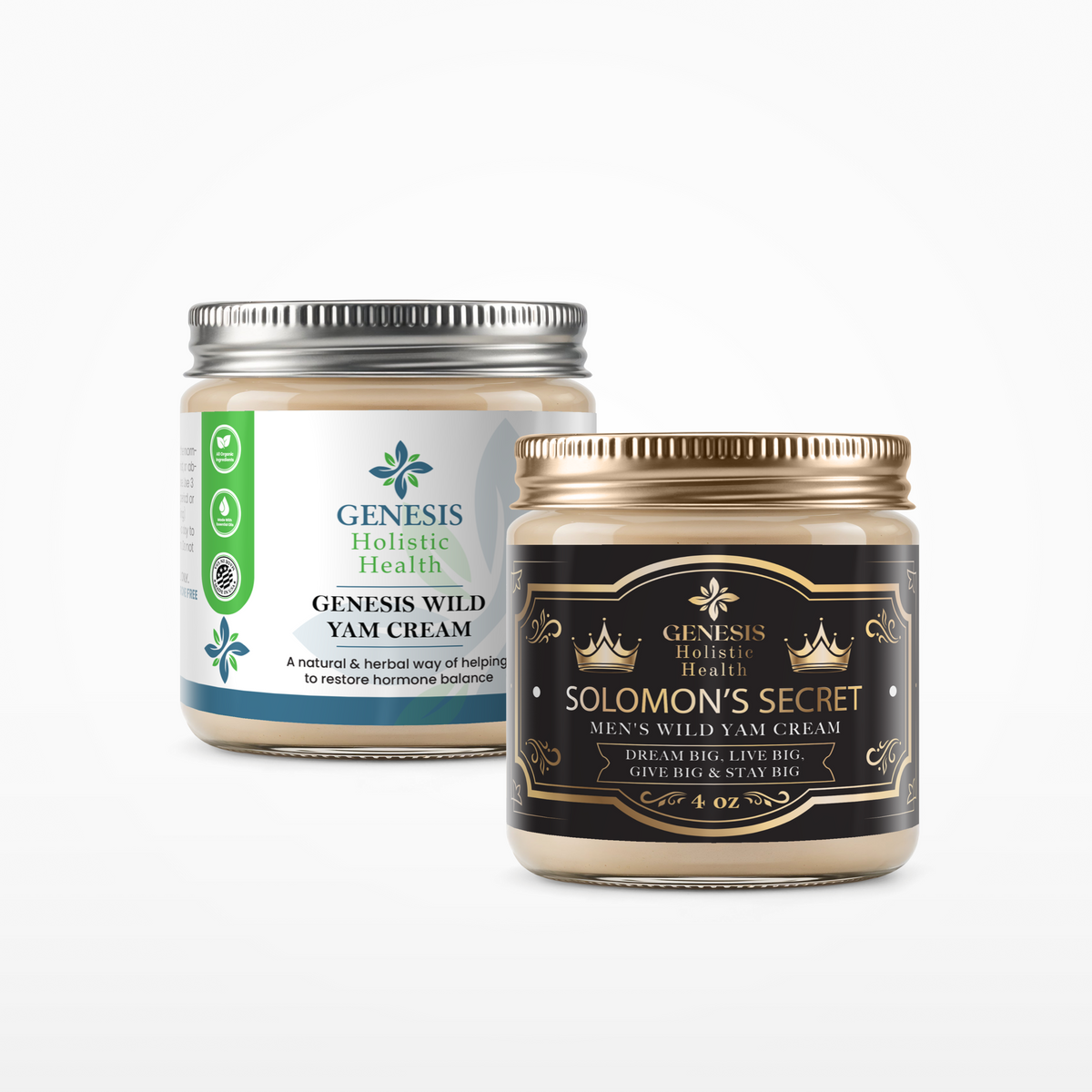 His & Hers Duo (Wild Yam Cream & Solomon's Secret) – Genesis