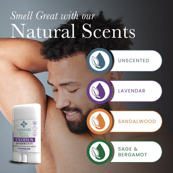 Genesis Exodus Deodorant scents