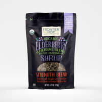 Frontier Co-op  Elderberry Syrup Strength Blend