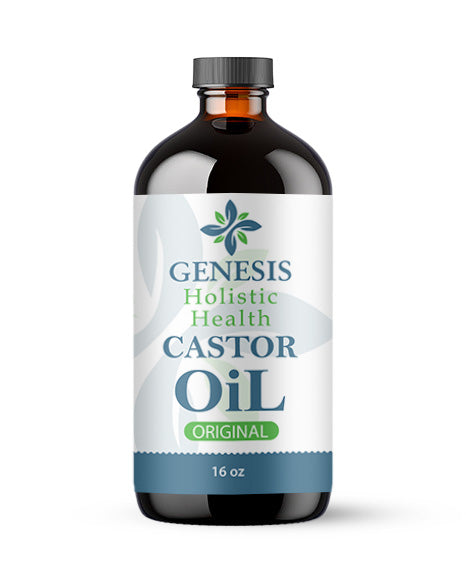 Genesis Castor Oil against a white background