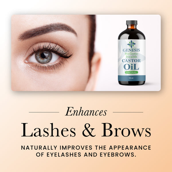 Genesis Castor Oil for enhancing lashes and brows