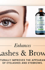 Genesis Castor Oil for enhancing lashes and brows