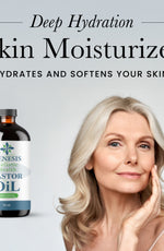Genesis Castor Oil for deep hydration skin moisturization